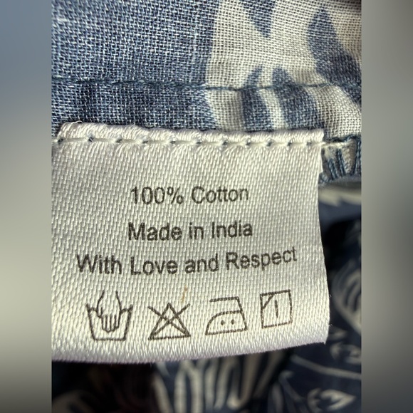 La Plague Palmetto Maxi-Floral Dot Dress Boho Sleeveless Sundress Size Large - Picture 4 of 16